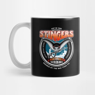 Stingers Lager Beer, Divers Brew Mug